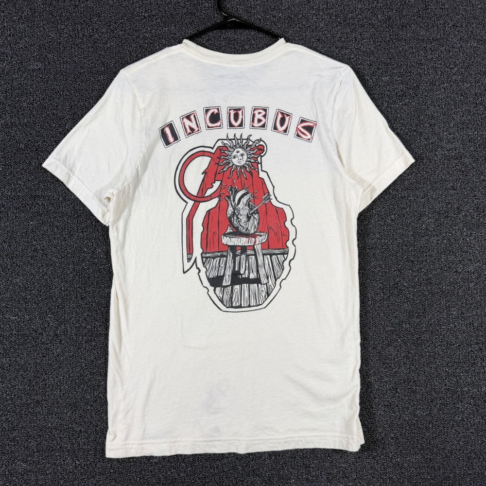 Official Incubus Merch Light Grenades Band Tee Men's Medium Nu-Metal Y2K Skater